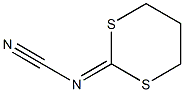 METHYLENEBIS(METHYL CYANOCARBONIMIDOTHIOATE) 구조식 이미지