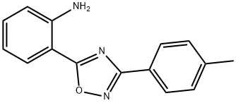 2-[3-(4-methylphenyl)-1,2,4-oxadiazol-5-yl]aniline Structure