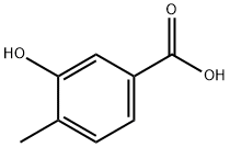 3-Hydroxy-4-methylbenzoic acid 구조식 이미지