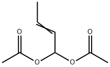 2-butene-1,1-diyl diacetate Structure