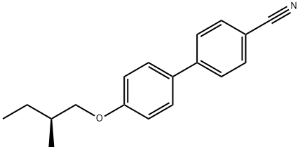 (S)-(+)-4'-(2-METHYLBUTOXY)-4-BIPHENYLCARBONITRILE Structure