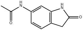 N-(2-OXO-2,3-DIHYDRO-1H-INDOL-6-YL)-ACETAMIDE 구조식 이미지