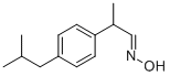 2-(4-isobutylphenyl)propionaldehyde oxime Structure