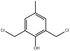 2,6-비스(클로로메틸)-4-메틸페놀,97 구조식 이미지