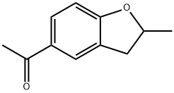 1-(2,3-Dihydro-2-methyl-1-benzofuran-5-yl)ethan-1-one Structure