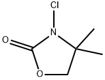 3-Chloro-4,4-dimethyl-2-oxazolidinone Structure