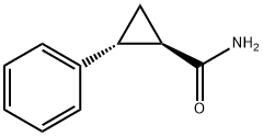 Cyclopropanecarboxamide, 2-phenyl-, (1R,2R)- (9CI) Structure