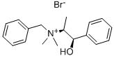 (-)-N-벤질-N-메틸레페드리늄브로마이드 구조식 이미지