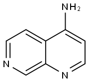 1,7-Naphthyridin-4-amine(9CI) Structure