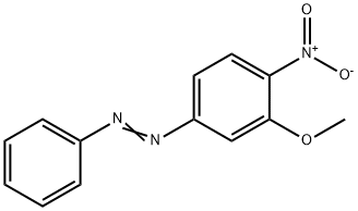 3-메톡시-4-니트로아조벤젠 구조식 이미지
