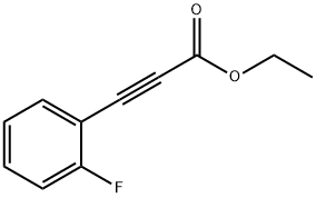 (2-플루오로-페닐)-프로피노익산에틸에스테르 구조식 이미지