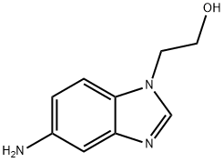 1H-Benzimidazole-1-ethanol,5-amino-(9CI) Structure