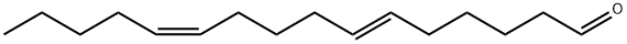 (6E,11Z)-6,11-Hexadecadienal Structure