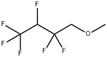 1,1,1,2,3,3-헥사플루오로-4-메톡시부탄 구조식 이미지