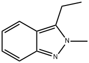 2H-Indazole,  3-ethyl-2-methyl- Structure