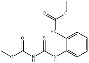 [[[2-[(METHOXYCARBONYL)AMINO]PHENYL]AMINO]THIOXOMETHYL]-CARBAMIC ACID METHYL ESTER Structure