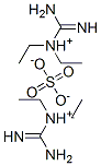 N,N-diethylguanidinium sulphate Structure