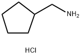Aminomethylcyclopentane hydrochloride Structure