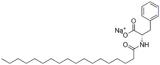 N-Octadecanoyl-L-phenylalanine sodiuM salt Structure