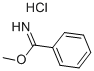 METHYL BENZIMIDATE HYDROCHLORIDE Structure