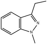 1H-Indazole,  3-ethyl-1-methyl- Structure