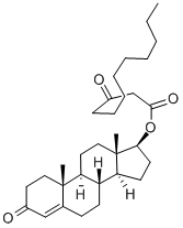 testosterone ketolaurate  Structure
