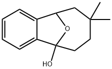 7,8,9,10-Tetrahydro-8,8-dimethyl-5,10-epoxybenzocycloocten-5(6H)-ol Structure