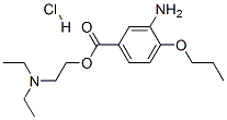 Proparacaine hydrochloride Structure
