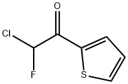 Ethanone, 2-chloro-2-fluoro-1-(2-thienyl)- (9CI) Structure