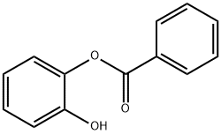 o-히드록시페닐벤조에이트 구조식 이미지