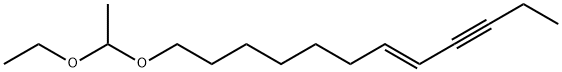 (E)-12-(1-ethoxyethoxy)dodec-5-en-3-yne Structure