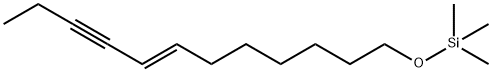 (E)-(7-dodecen-9-ynyloxy)trimethylsilane Structure