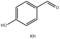 4-HYDROXYBENZALDEHYDE, POTASSIUM SALT Structure