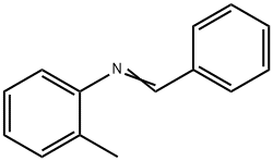 N-benzylidene-o-toluidine  Structure
