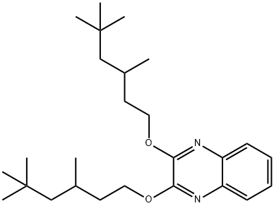 2,3-bis[(3,5,5-trimethylhexyl)oxy]quinoxaline  Structure