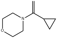 모르폴린,4-(1-시클로프로필에테닐)- 구조식 이미지