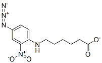 6-(2-니트로-4-아지도페닐아미노)카프로에이트 구조식 이미지