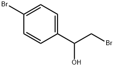 2-Bromo-1-(4-bromophenyl)ethanol 구조식 이미지