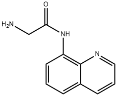 Acetamide, 2-amino-N-8-quinolinyl- Structure