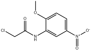 2-Chloro-N-(2-methoxy-5-nitro-phenyl)-acetamide Structure