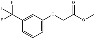 Methyl-3-trifluoromethylphenoxyacetate, 98 % 구조식 이미지