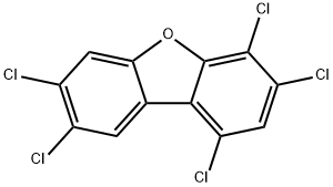 1,3,4,7,8-PENTACHLORODIBENZOFURAN Structure