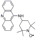 4-(9-acridinylamino)-2,2,6,6-tetramethyl-1-piperidinyloxy Structure