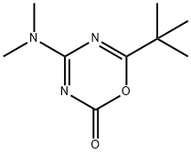 2H-1,3,5-Oxadiazin-2-one,  4-(dimethylamino)-6-(1,1-dimethylethyl)- 구조식 이미지