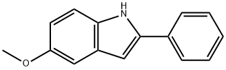 1H-INDOLE, 5-METHOXY-2-PHENYL- Structure