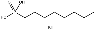 potassium hydrogen octylphosphonate Structure