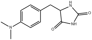 5-(4-디메틸아미노벤질)이미다졸리딘-2,4-디온 구조식 이미지