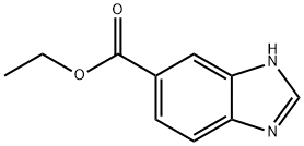 1H-Benzimidazole-5-carboxylicacid,ethylester(9CI) 구조식 이미지