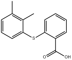 2-[(2,3-Dimethylphenyl)thio]benzoic acid Structure