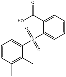 2-[(2,3-Dimethylphenyl)sulfonyl]benzoic acid Structure